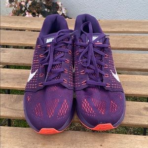 Nike Lunarglide Womens Sneakers Purple Shoes 9.5